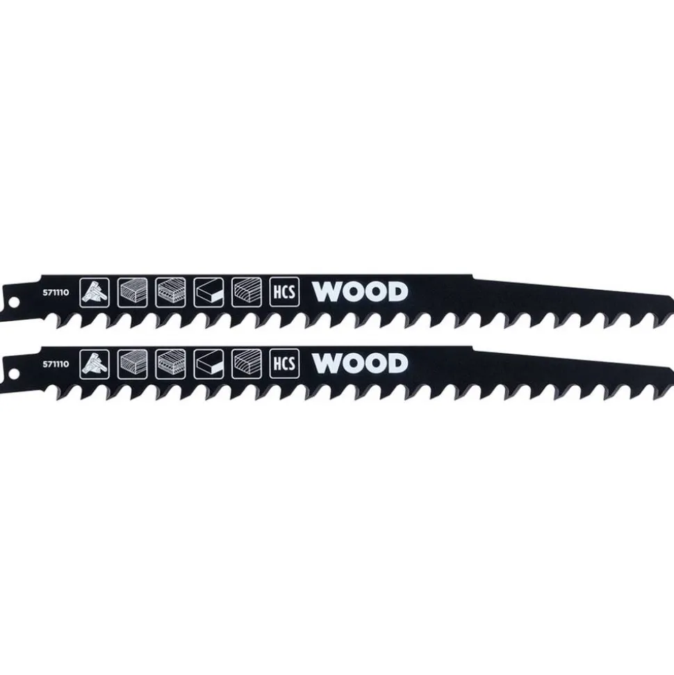 HCS-Säbelsägeblatt-Set 240 mm 2-teilig