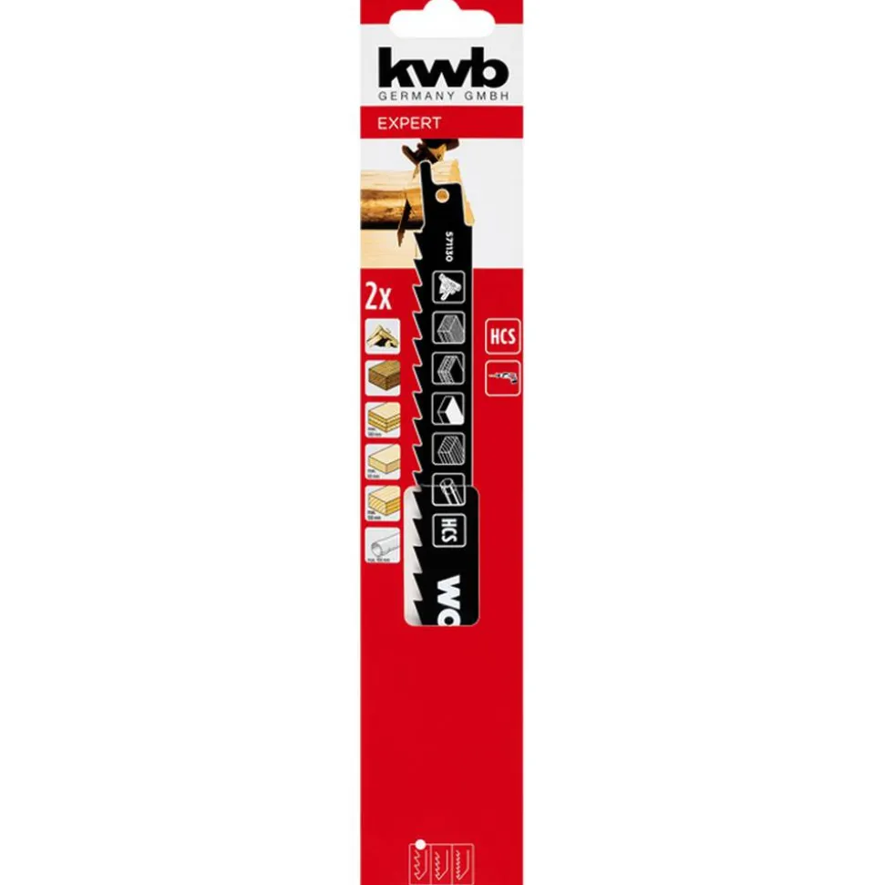 HCS-Säbelsägeblatt-Set 229 mm 2-teilig
