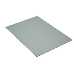 HDF-Platte lackiert silber 1200 x 600 x 3 mm