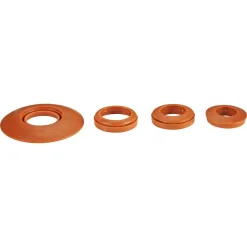 Heizkörperrosette universal Ø 15-22 mm Nussbaum, 1 Stück