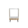 Herdumbauschrank 'Optikomfort Erik290' eichefarben 60 x 87 x 58,4 cm