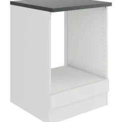 Herdumbauschrank 'OPTIkult Oslo' weiß 60 x 84,8 x 60 cm