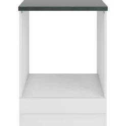 Herdumbauschrank 'OPTIkult Oslo' weiß 60 x 84,8 x 60 cm