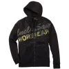 Herren Sweatjacke 'Uncle Sam' Größe L anthrazit/schwarz