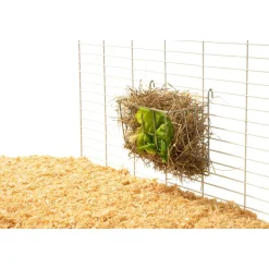 Heuraufe Hopper 20 x 12 x 19 cm verchromt