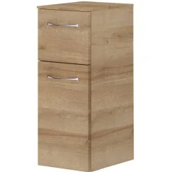 Highboard 'Lucia' braun foliert 30 x 73 x 33 cm