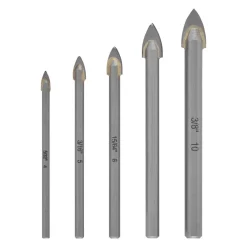 HM-Glasbohrer-Set Ø 4-10 mm 5-teilig