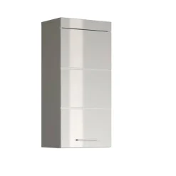 Hängeschrank 'Amanda' weiß glänzend 37 x 77 x 23 cm