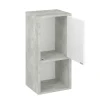 Hängeschrank 'Lahti' weiß 33 x 68 x 28 cm
