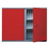 Hängeschrank rot 80 x 20 x 60 cm