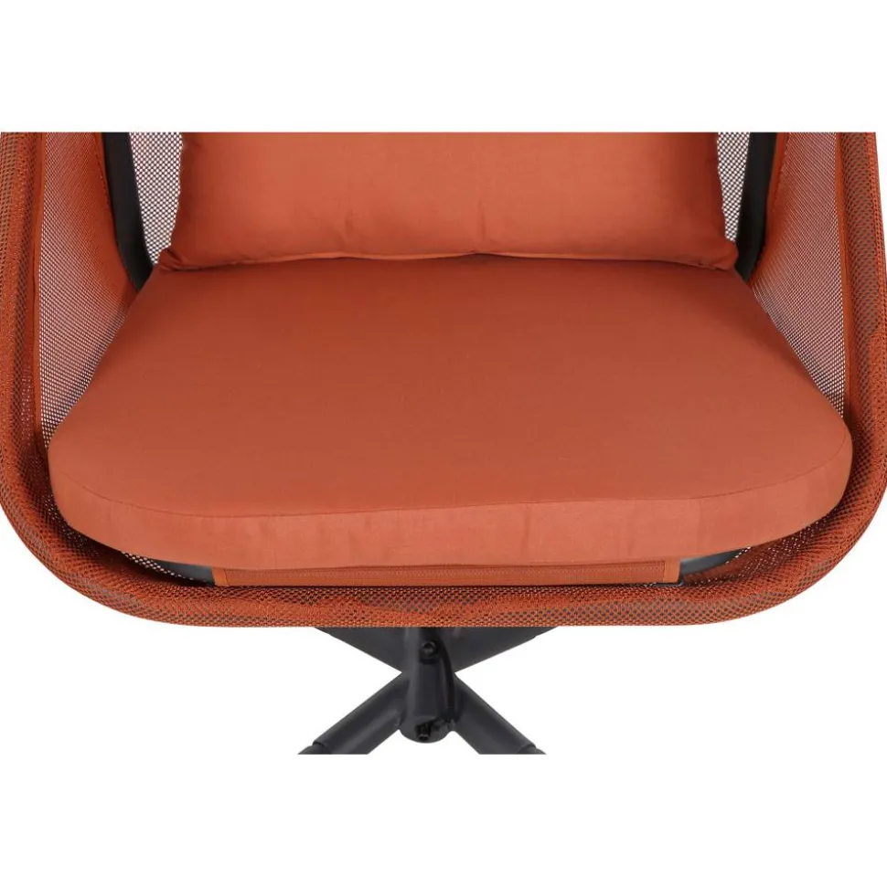 Hängesessel 'Yobaya' mit Gestell rot x 195 x 106 cm