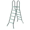 Hochbeckenleiter 2 x 5 Stufen Edelstahl 175 x 50 cm