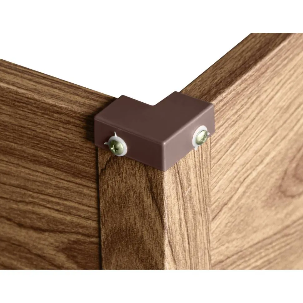 Hochbeet Holzoptik 180 x 70 x 90 cm