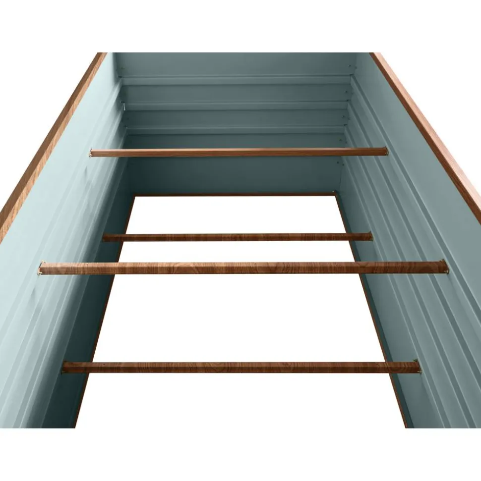 Hochbeet Holzoptik 180 x 70 x 90 cm