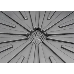 Hochbeet mit 2 Staufächern anthrazit 150 x 78 x 76 cm