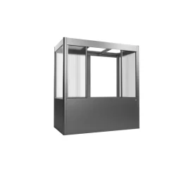 Hochbeet mit Gewächshaus 'Florentina Maxi' quarzgrau metallic 201,6 x 213 x 103,1 cm