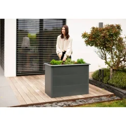 Hochbeet 'Primus M' anthrazit 100 x 50 x 77 cm