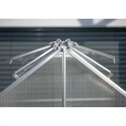 Hochbeet 'Store & Grow' Metall anthrazit 120 x 120 x 169 cm