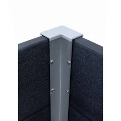 Hochbeet XL aus WPC 200 x 75 x 100 cm anthrazit