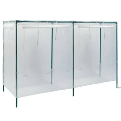 Hochbeet-Abdeckung 'L' 158 x 105 x 75 cm transparent