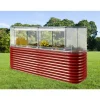 Hochbeet-Abdeckung 'Pergart 858 Plus' 78 x 95 x 238 cm