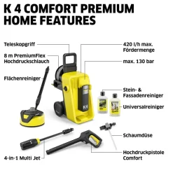 Hochdruckreiniger 'K 4 Comfort Premium Home'