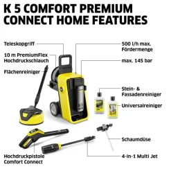 Hochdruckreiniger 'K 5 Comfort Premium Connect Home'