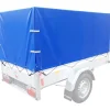 Hochplanen-Set blau 201 x 108 cm, mit Hochspriegel