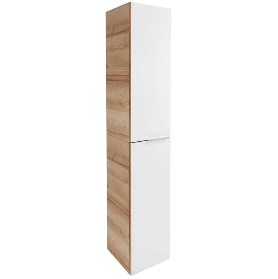 Hochschrank 'B.Brillant' weiß glänzend 30 x 162 x 31,9 cm