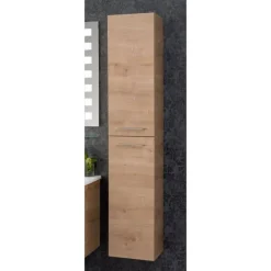 Hochschrank 'B.Perfekt' braun foliert 30 x 158,8 x 32 cm