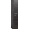 Hochschrank 'B.Perfekt' dunkelbraun foliert 30 x 158,8 x 32 cm