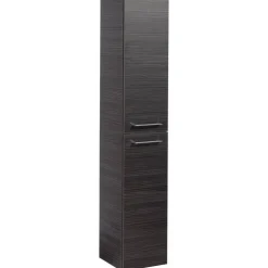 Hochschrank 'B.Perfekt' dunkelbraun foliert 30 x 158,8 x 32 cm