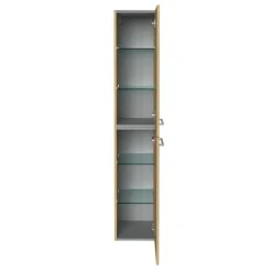 Hochschrank 'B.Style' braun matt 30 x 162 x 31,6 cm rechts