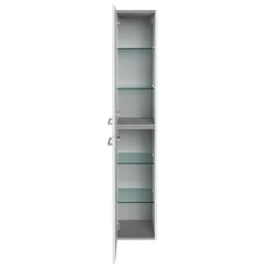 Hochschrank 'B.Style' weiß glänzend 30 x 162 x 31,6 cm links