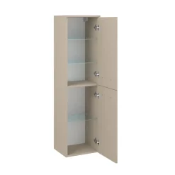 Hochschrank 'Giardini' kaschmirfarben 35,2 x 131,6 x 31,6 cm
