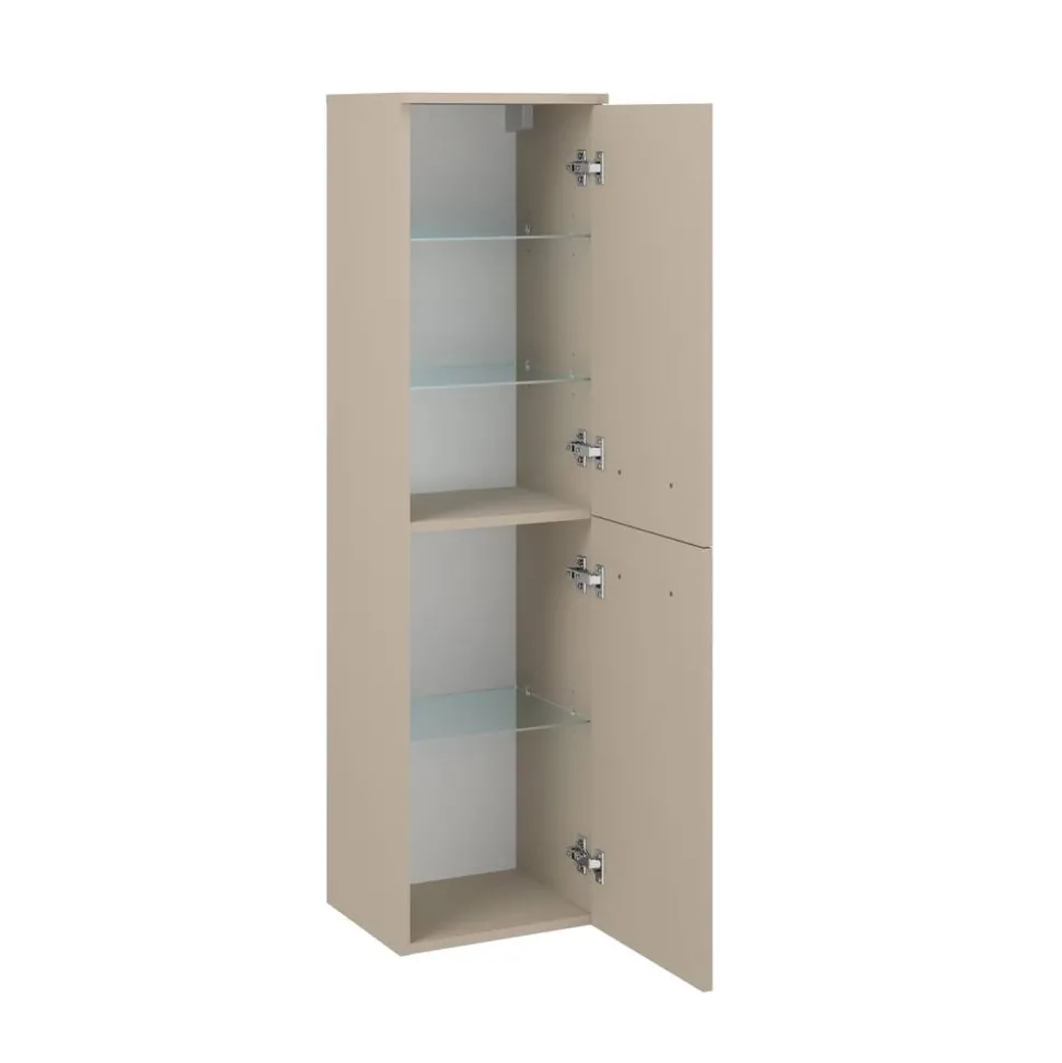 Hochschrank 'Giardini' kaschmirfarben 35,2 x 131,6 x 31,6 cm