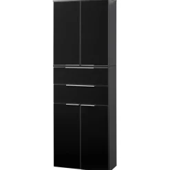 Hochschrank 'Kara' anthrazit 61 x 176,1 x 32cm