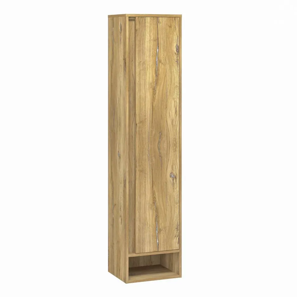Hochschrank 'Mano' braun 38 x 167 x 32 cm