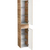 Hochschrank 'Milano' braun foliert 30,5 x 165,5 x 32 cm