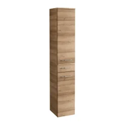 Hochschrank 'Milano' braun foliert 30,5 x 165,5 x 32 cm