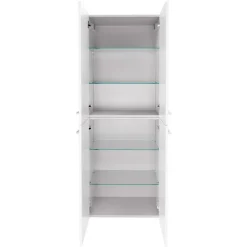 Hochschrank 'Verona' weiß glänzend 60 x 162 x 31,8 cm