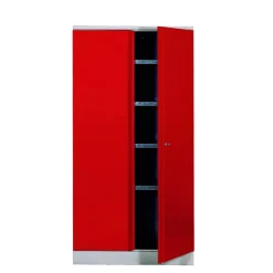 Hochschrank rot