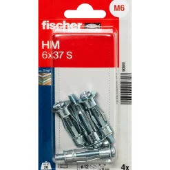 Hohlraum-Metalldübel 'HM S' 3,7 mm 4 Stück