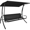 Hollywoodschaukel 'Elegance Smart' 3-Sitzer braun 210 x 160 x 145 cm