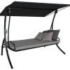 Hollywoodschaukel 'Elegance Smart' 3-Sitzer beige 210 x 160 x 145 cm