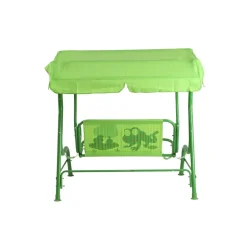 Hollywoodschaukel für Kinder 'Froggy' grün 75 x 115 x 118 cm