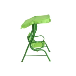 Hollywoodschaukel für Kinder 'Froggy' grün 75 x 115 x 118 cm