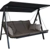 Hollywoodschaukel 'Lounge Smart' 3-Sitzer grün 210 x 160 x 145 cm