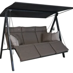 Hollywoodschaukel 'Lounge Smart' 3-Sitzer grün 210 x 160 x 145 cm