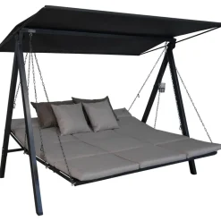 Hollywoodschaukel 'Lounge Smart' 3-Sitzer beige 210 x 160 x 145 cm